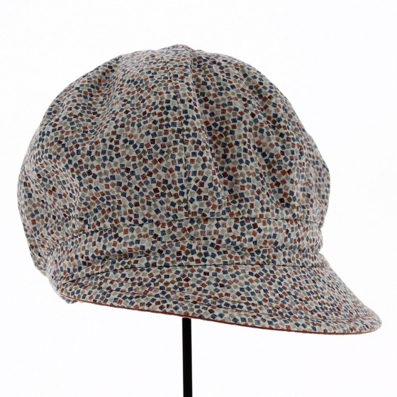Casquette Gavroche Elorine Rose/Rouge Réversible - Traclet Casquette Gavroche Elorine Rose/Rouge Réversible - Traclet