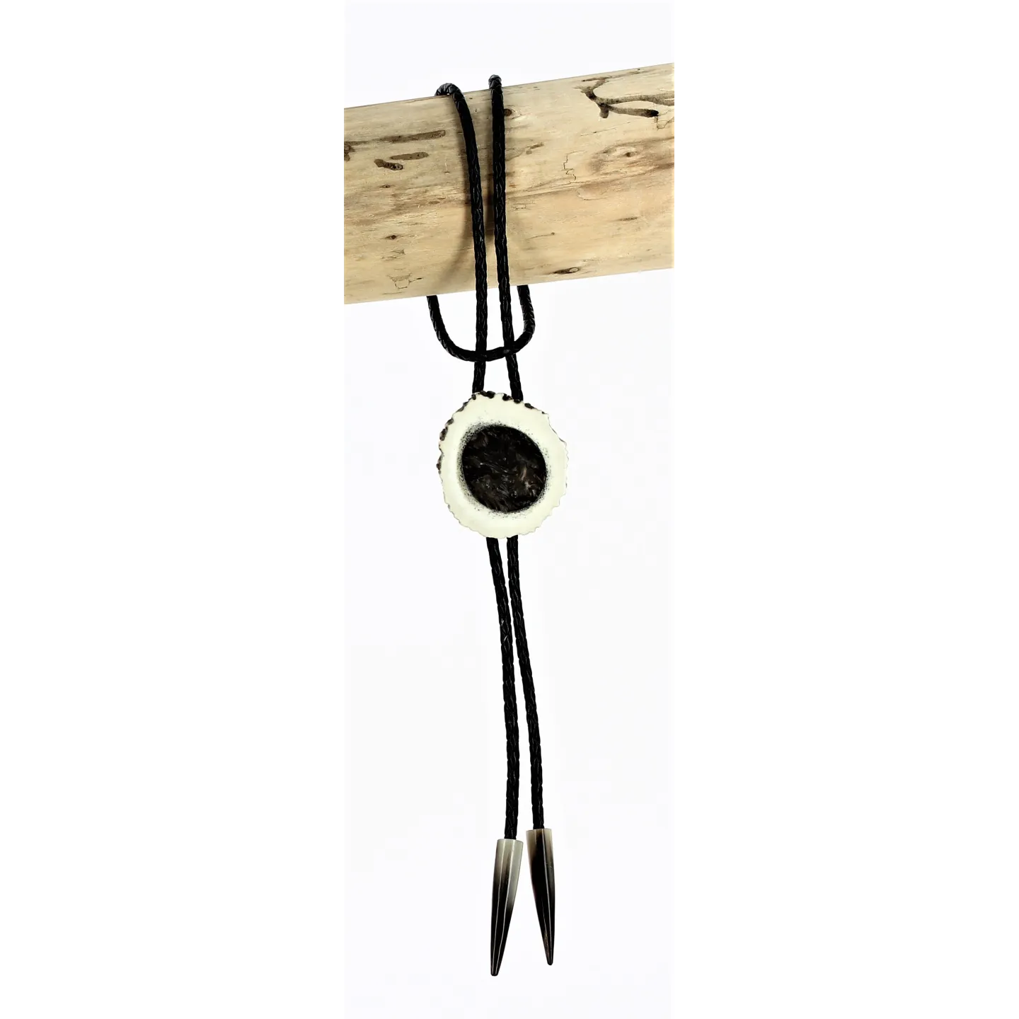 Bolo Tie - Deer & Acrylic 9 - Traclet Reference: 15677| Traclet Hat Shop