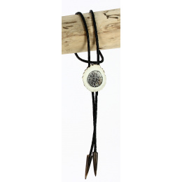 Bolo Tie - Cravate Cerf & Cachalot 19 - Traclet