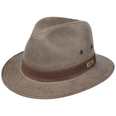 Vintage Brown Equatorial Traveller Hat - Stetson  Reference: 15693| Traclet Hat Shop