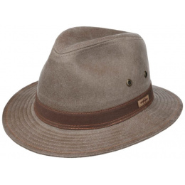 Vintage Brown Equatorial Traveller Hat - Stetson