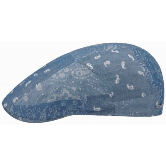 Belfast UPF+40 Cotton & Linen Flat Cap - Stetson