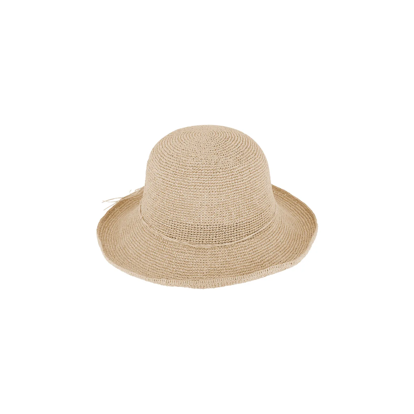Capeline Horia Paille Papier Beige- Traclet
