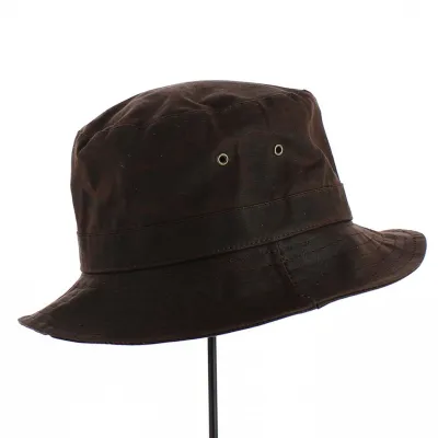 Bob Livay Coton Huilé Imperméable Marron - Flechet
