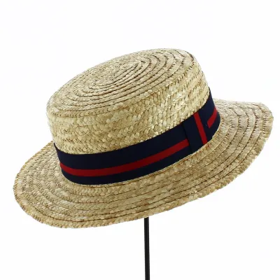 Canotier Jojo Paille Naturelle - Traclet
