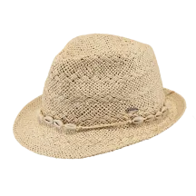 Chapeau Trilby Amurat Beige Paille Papier - Barts