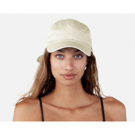 Wupper Beige Cotton Cap - Barts