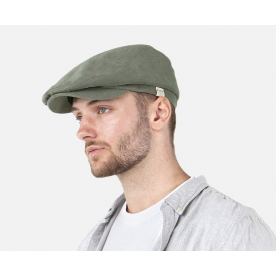Bunga Cotton Flat Cap Khaki - Barts