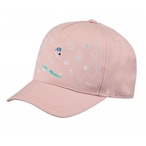 Casquette Baseball Enfant Huripapa Rose Chien Surfeur - Barts