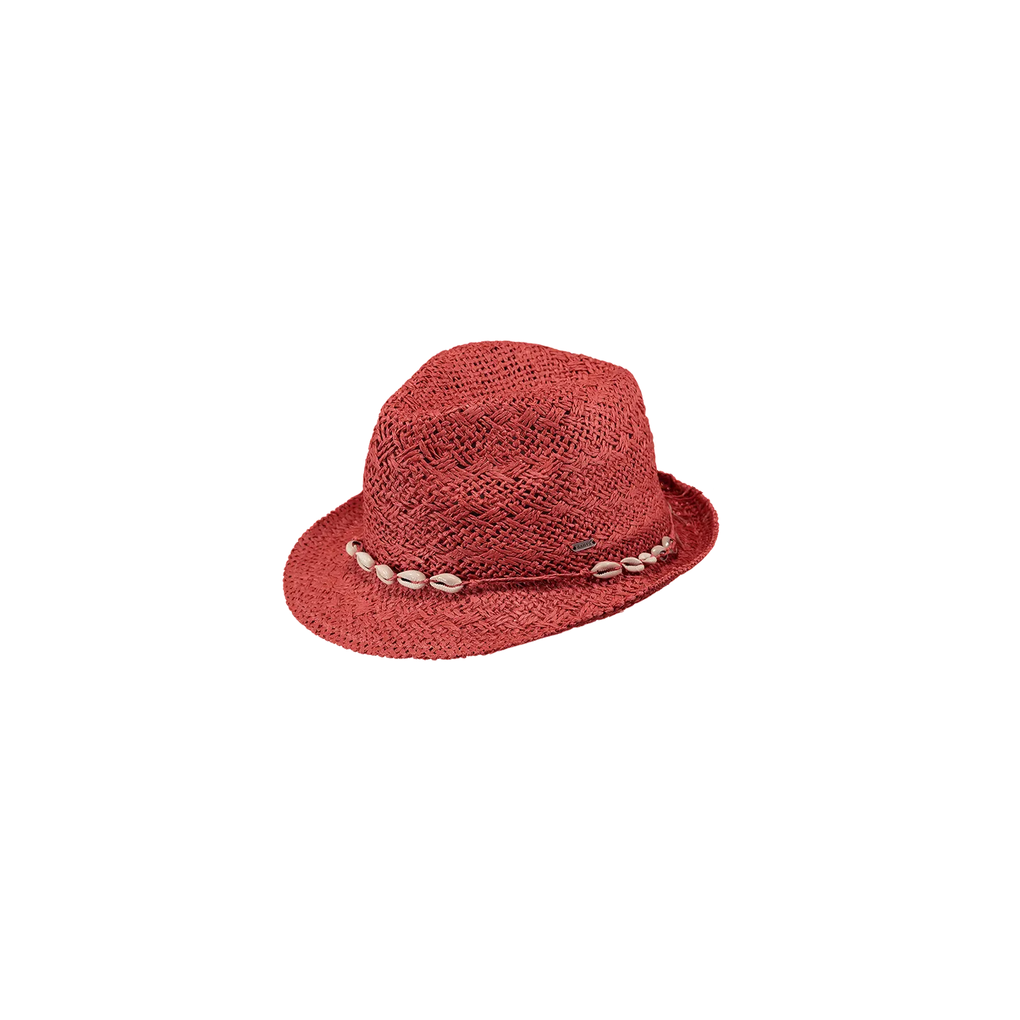 Chapeau Trilby Arday Rouge Paille Papier - Barts