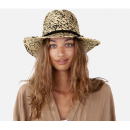 Traveller Hat Fatua Natural Straw & Black - Barts