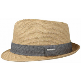 Trilby Reidton Natural Toyo Hat - Stetson