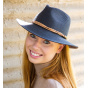 Fedora Blayney Hat Black UPF50+ - House of Ord