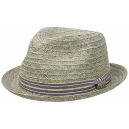 Trilby Player Toyo Hat Green Fine - Stetson
