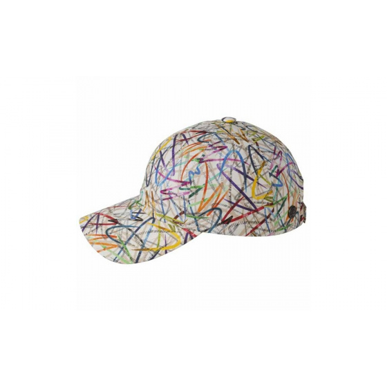Casquette Baseball Ethan Graffitis Coton bio - Traclet