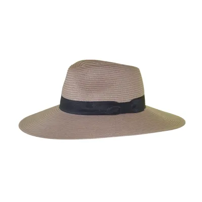 Chapeau Fedora Fiona Taupe UPF50+ - House of Ord