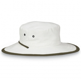Traveller Explorer Hat White/Khaki UPF50+ - House of Ord