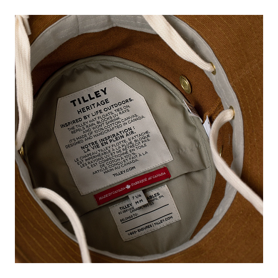 Bob-chapeau T1 Bucket Hat Marron Camel - Tilley