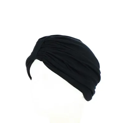 Turban chimiothérapie Sultan Noir - Traclet