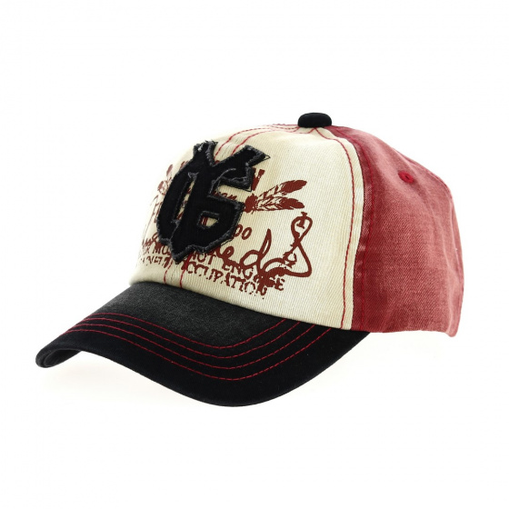 Baseball Cap Sunshine Vintage Cotton Tricolor Black - Aussie Apparel Baseball Cap Sunshine Vintage Cotton Tricolor Black - Aussie Apparel