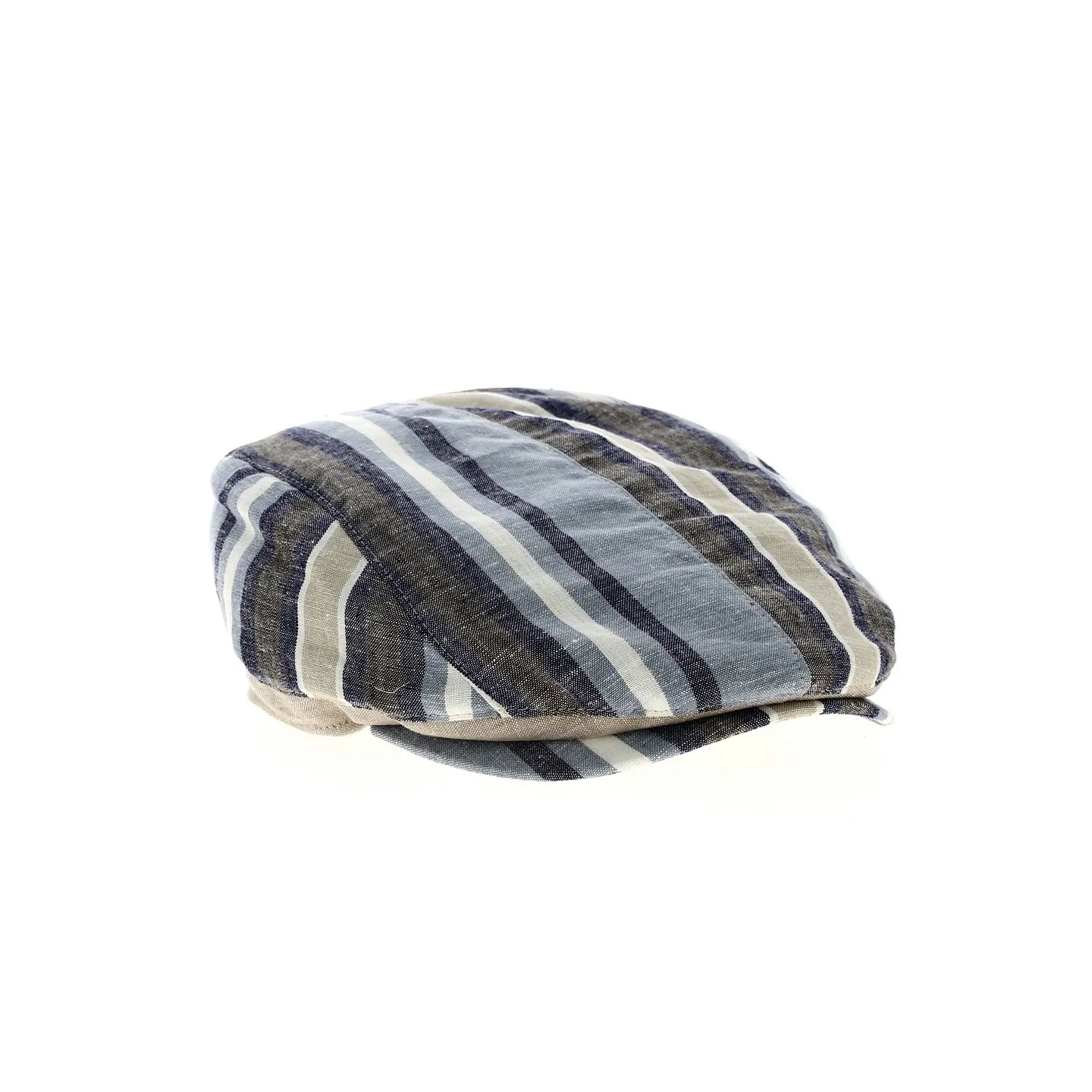 Casquette Didier à rayures bleu - Crambes