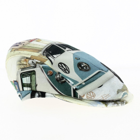 Stripe Multicolored Car Cap Volkswagen - City Sport