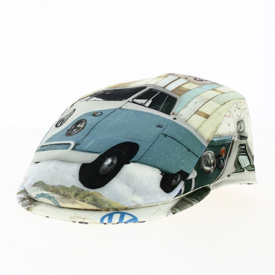 Stripe Multicolored Car Cap Volkswagen - City Sport