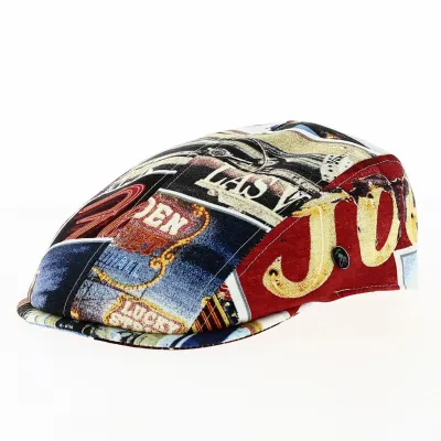 Casquette Bombée Las Vegas Coton Multicolore - City Sport