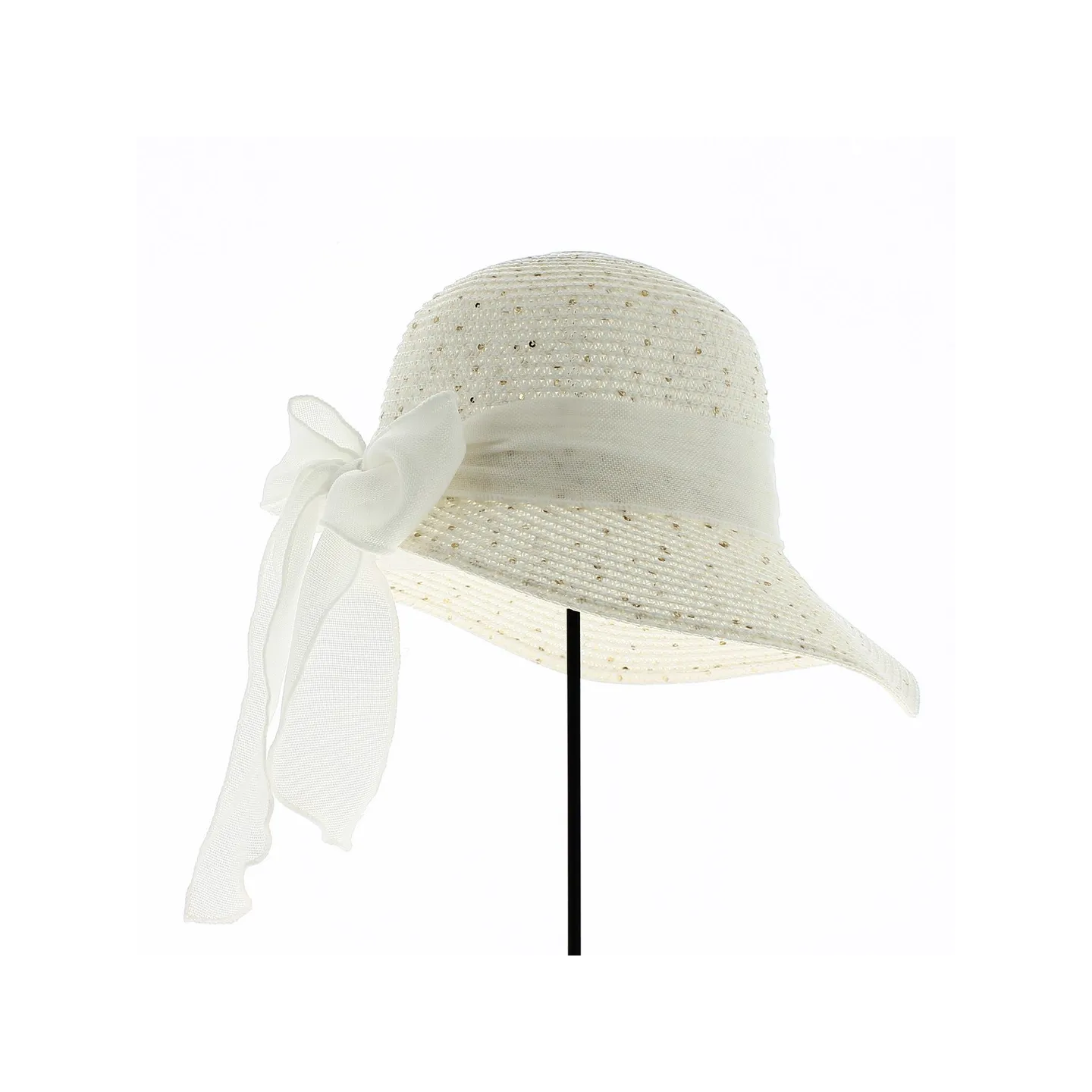 Tabatha Cap Large White Visor - Traclet