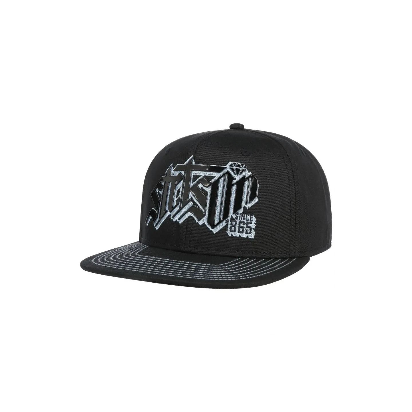 Casquette Snapback Diamond Noir - Stetson