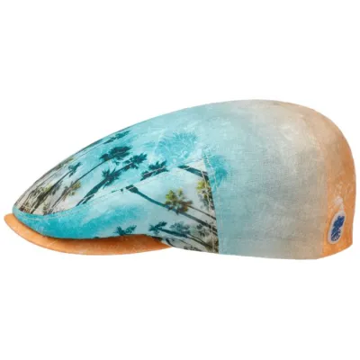 Orange & Blue Flaxen Palm Hat - Stetson