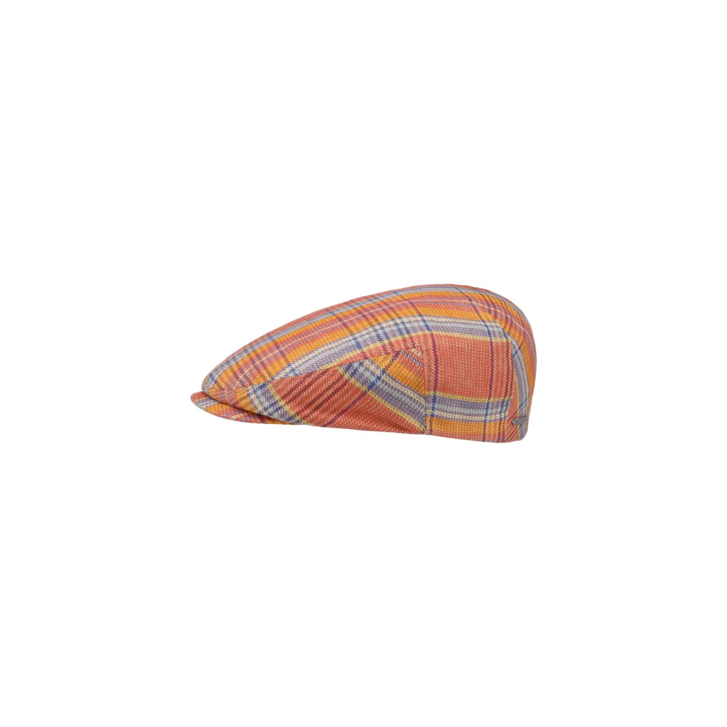 Casquette Plate à Rayures Lin Multicolore - Stetson