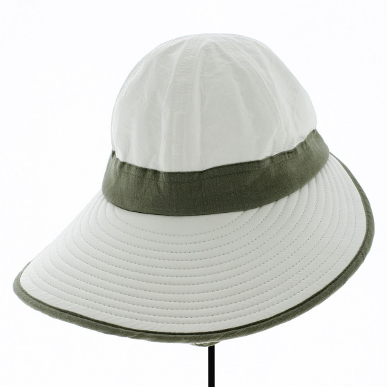 Casquette Visière Haute Protection Bauloise Olive - Soway Casquette Visière Haute Protection Bauloise Olive - Soway