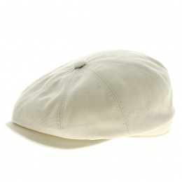 Hatteras Mylo Cotton White Ecru Cap - Marone