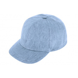 Baseball Cap Bepo Linen Blue - Traclet