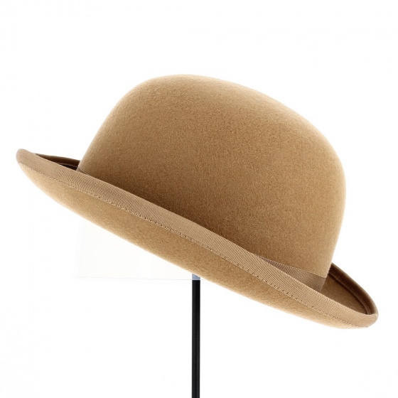 Alico Melon Hat Pink Wool Felt Mouflon - Traclet