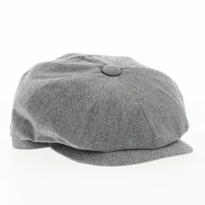 Cap 8 Ribs Namur Cotton Summer Grey - Traclet
