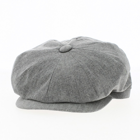Cap 8 Ribs Namur Cotton Summer Grey - Traclet