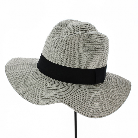 Grey Straw Traveller Pablo Hat - Traclet