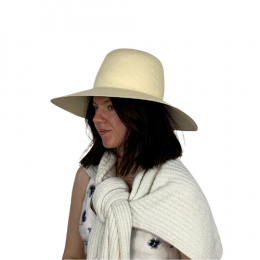 Natural Pedra Panama Capeline - Traclet