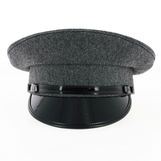 Casquette Voiturier Laine Grise- Traclet