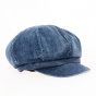 Cap Gavroche Gabi Jean Effect Navy Blue - Traclet