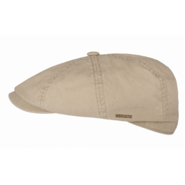 Hatteras Wady Cotton Khaki Cap - Hatland