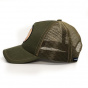 Casquette Trucker Wildlife Olive - Traclet
