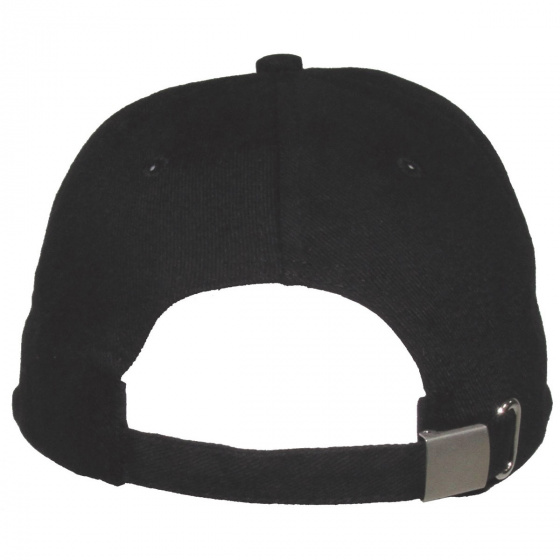 Zero Cotton Black Baseball Cap - Traclet