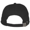 Casquette Baseball  Zero Coton Noire - Traclet   Reference : 16110| Chapellerie Traclet