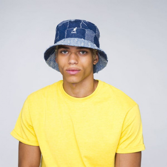 Bob Denim Mash-Up Bucket - Kangol