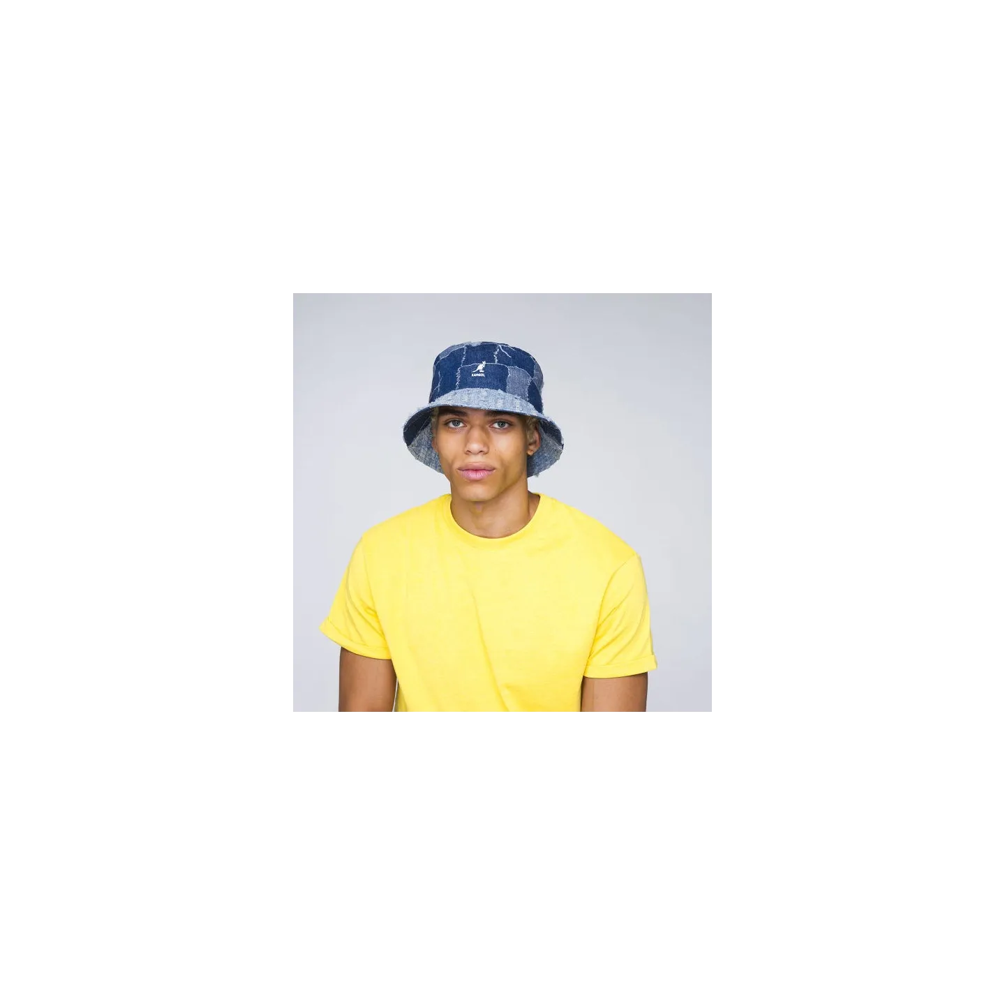 Bob Denim Mash-Up Bucket - Kangol