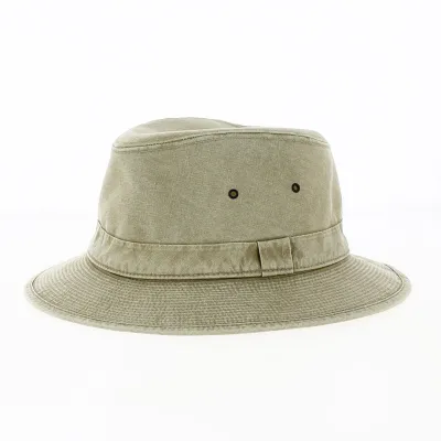 Chapeau Safari Hamilton Grignan Coton Beige - Crambes