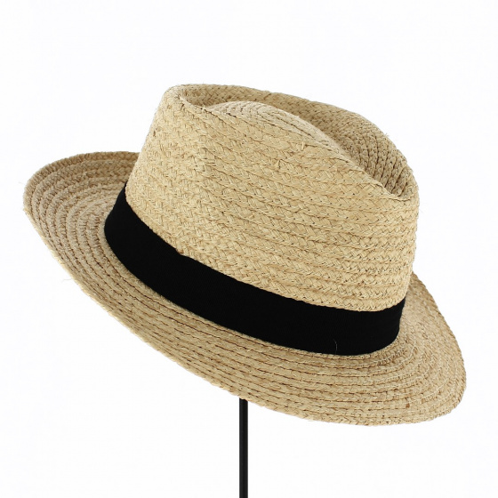 Chapeau Fedora Paco en Raphia - Traclet